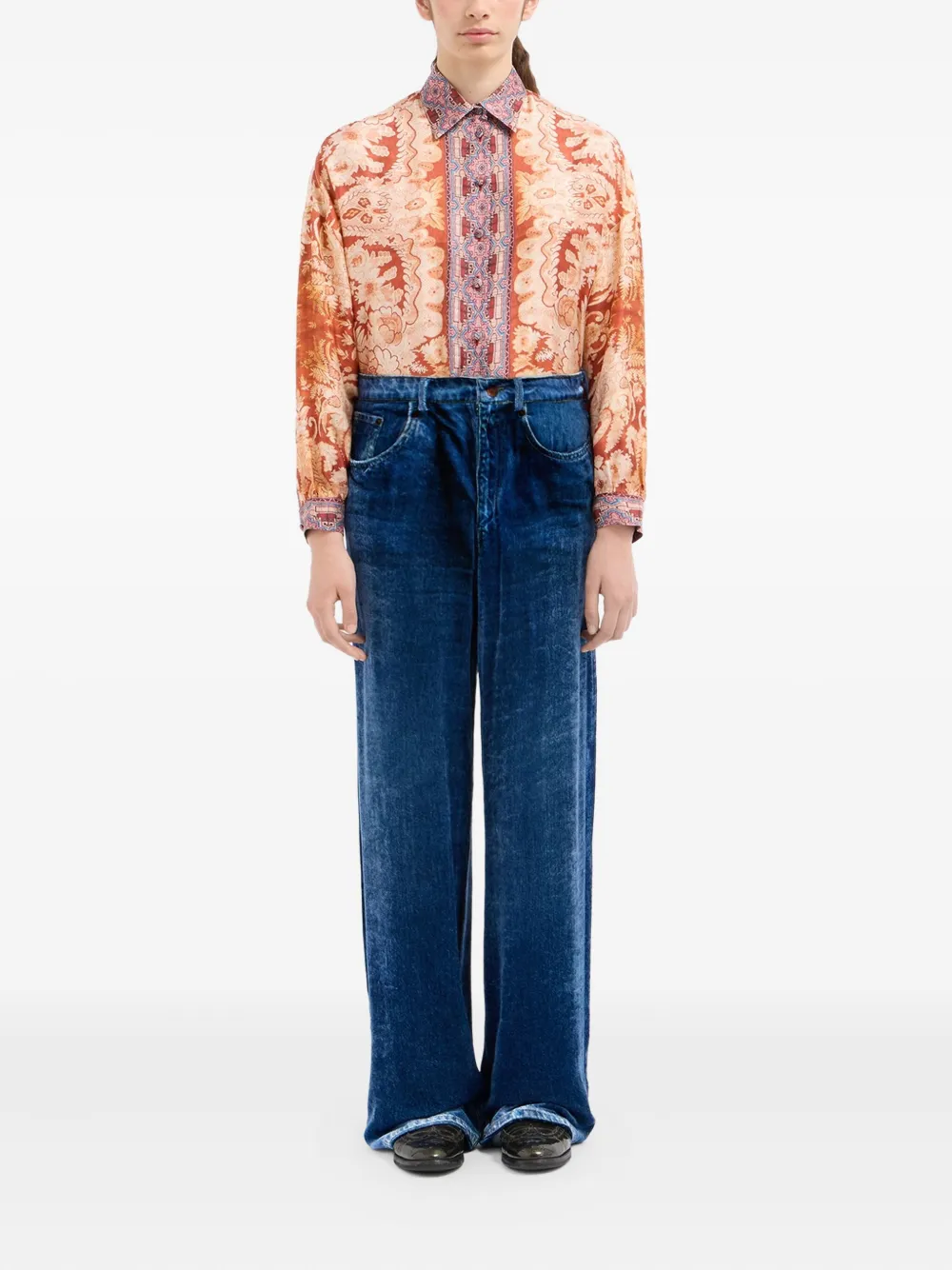 Pierre-Louis Mascia patch-pocket jeans | Regular & Straight-Leg Jeans | Image 2