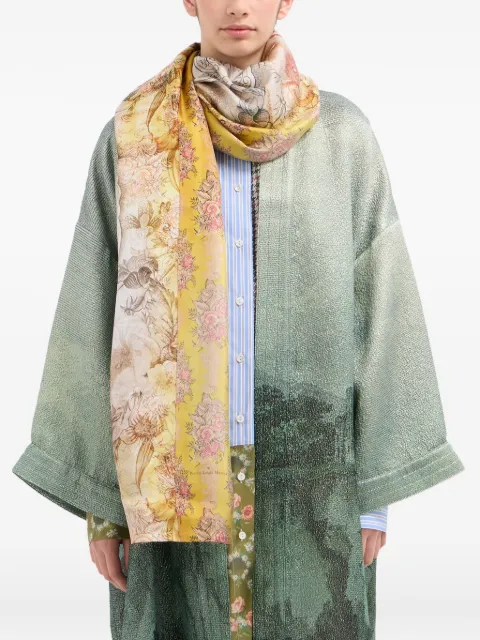 Pierre-Louis Mascia floral-pattern scarf