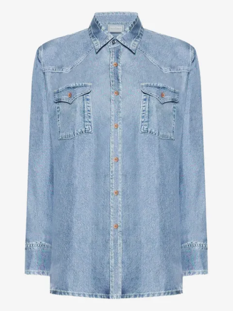 Pierre-Louis Mascia camisa con bolsillo con botones