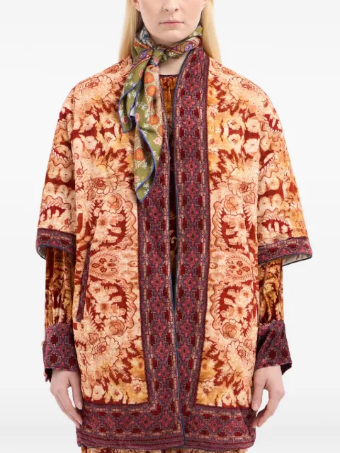 Pierre-Louis Mascia geometric-pattern silk scarf