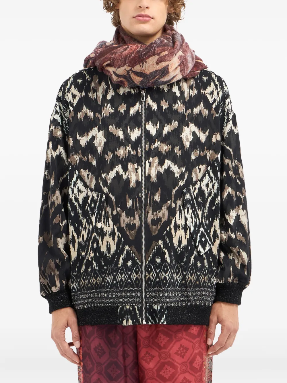 Pierre-Louis Mascia floral-print scarf | Women | Image 2