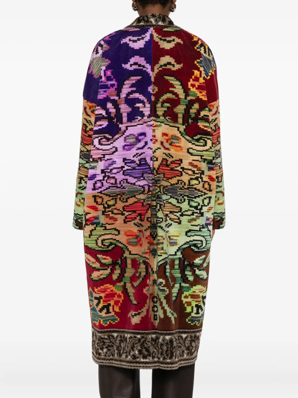 Pierre-Louis Mascia Jas met patchwork Bruin