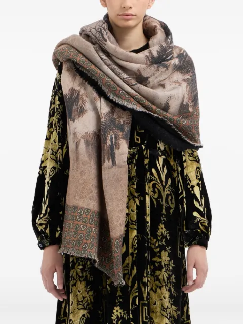 Pierre-Louis Mascia geometric-pattern scarf