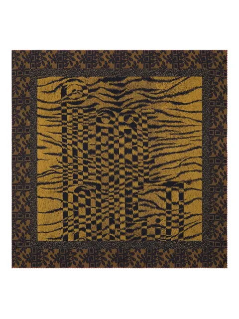 Pierre-Louis Mascia tiger-pattern scarf