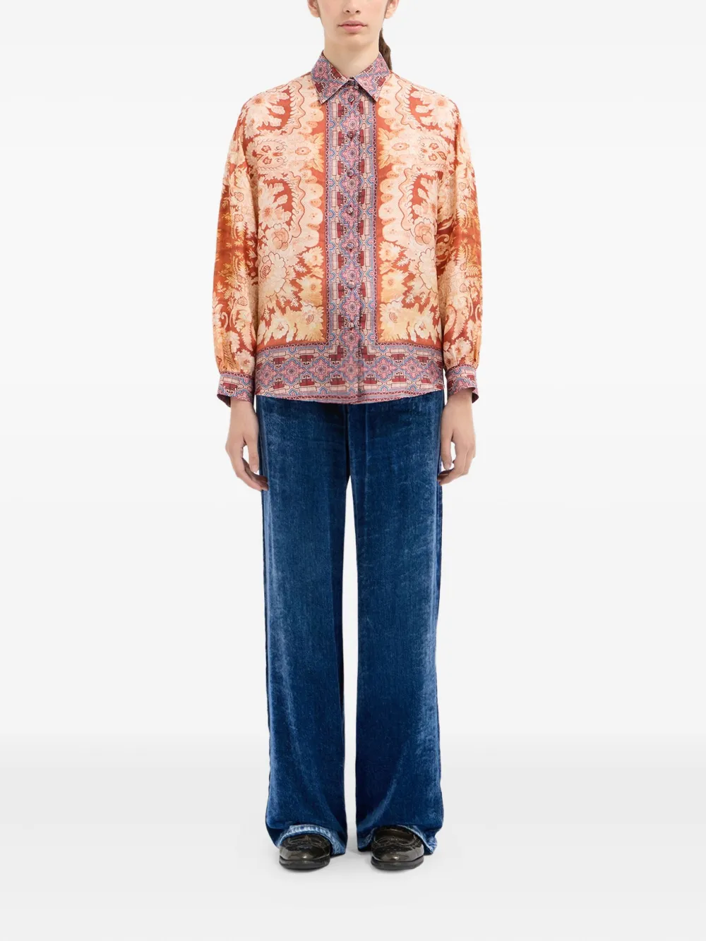 Pierre-Louis Mascia Button-down blouse - Beige