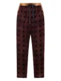 Pierre-Louis Mascia Aloe trousers - Red