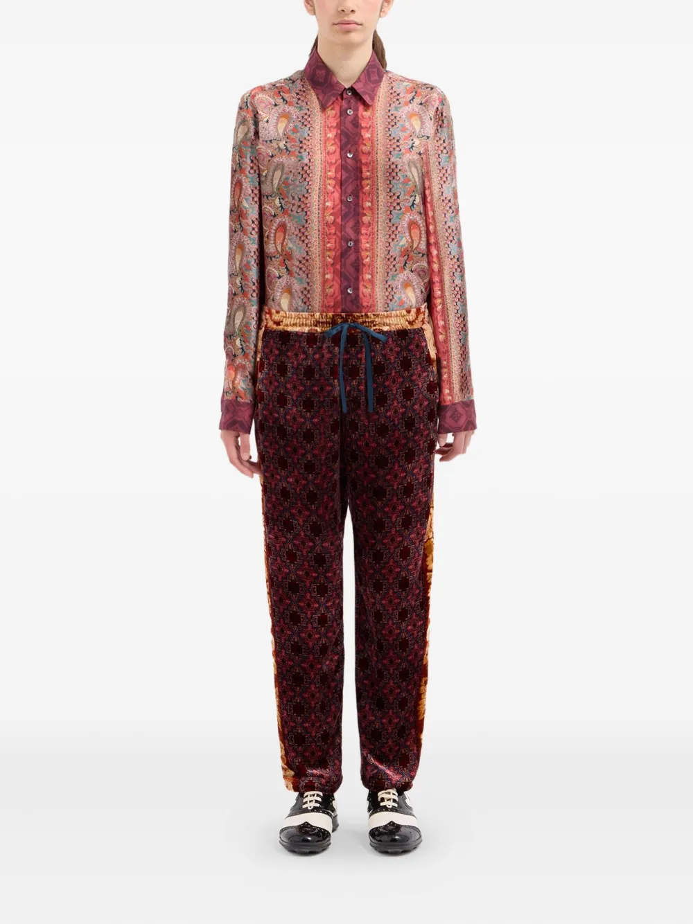 Pierre-Louis Mascia Aloe trousers | Regular-Fit & Straight Leg Pants | Image 2