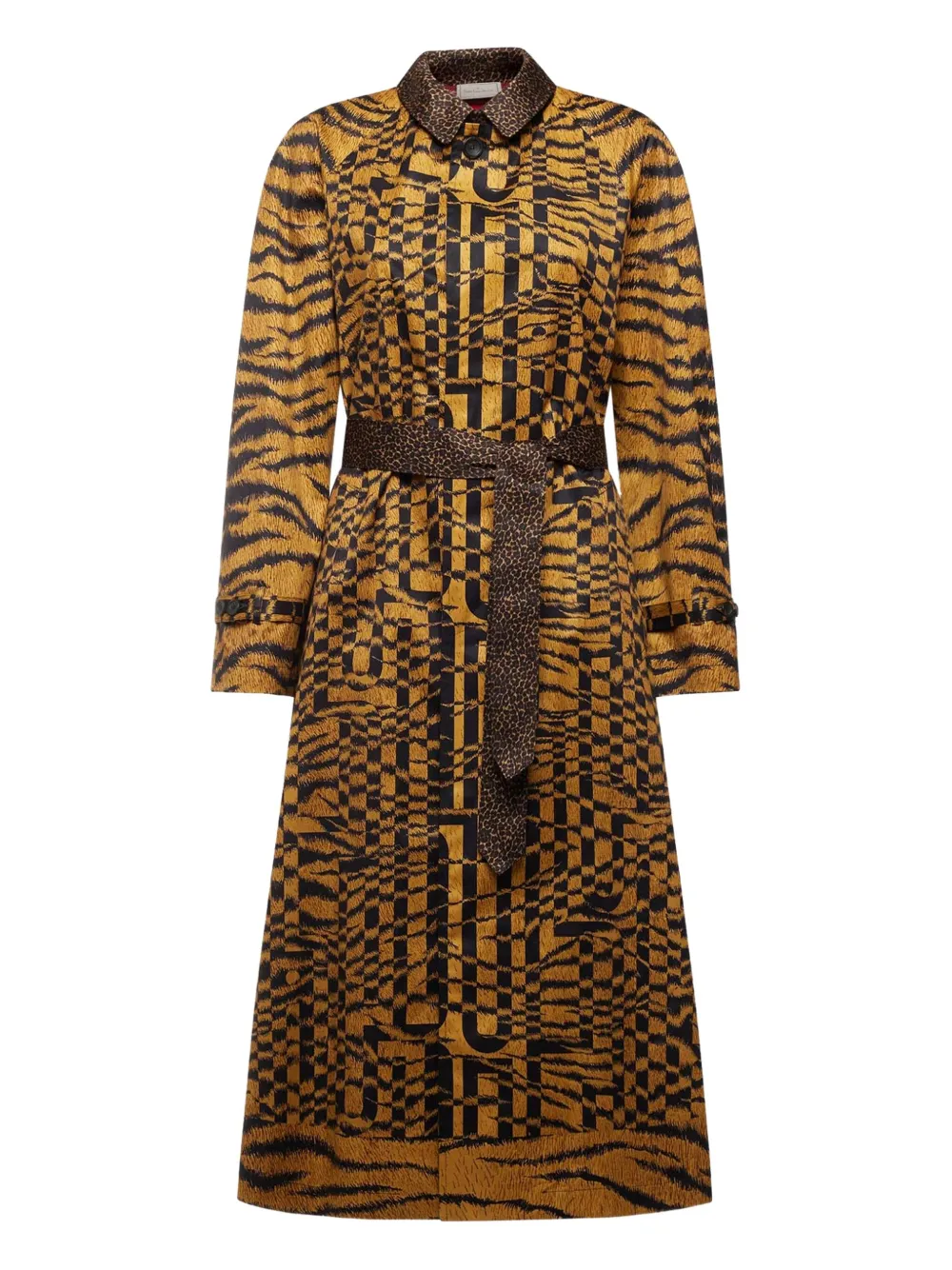 Pierre-louis Mascia Rosa Trenchcoat In Multi