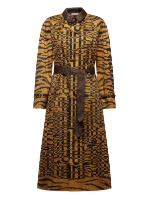 Dolce & Gabbana ドルチェ＆ガッバーナ レオパード エコファーコート