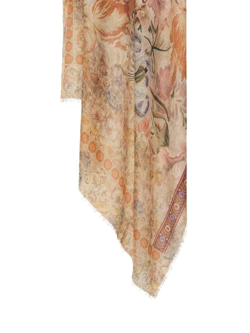 Pierre-louis Mascia Floral-print Scarf In Multi