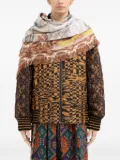 Pierre-Louis Mascia floral-paisley print fringed scarf - Neutrals