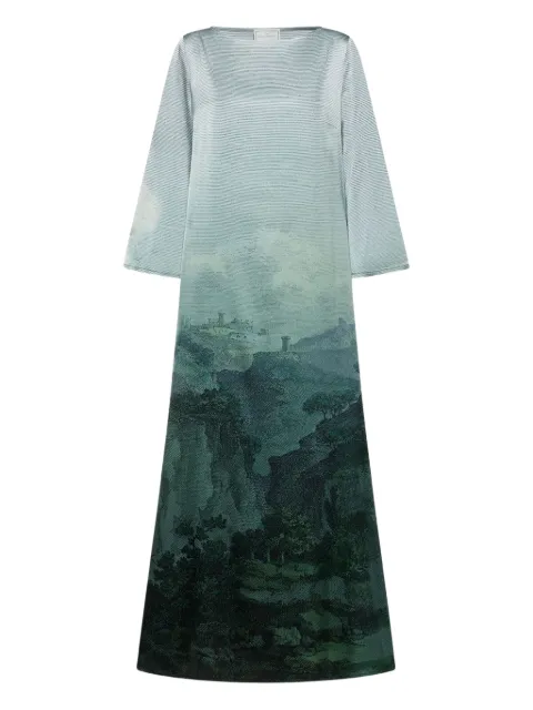 Pierre-Louis Mascia abstract-print maxi dress