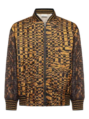 Versace バロッコプリント シャツジャケット | イエロー | FARFETCH JP