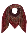 Pierre-Louis Mascia paisley-pattern scarf - Pink