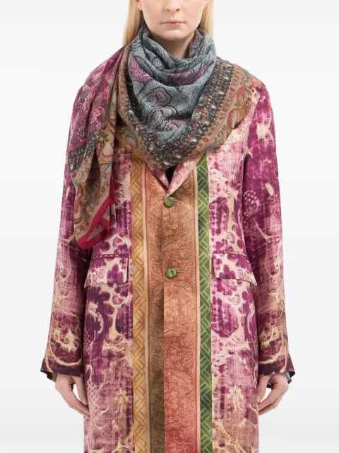 Pierre-Louis Mascia floral-pattern scarf