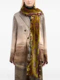 Pierre-Louis Mascia floral-pattern scarf - Green