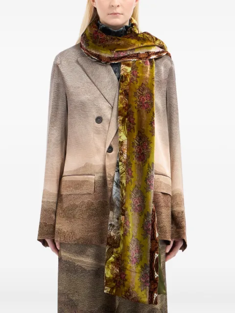 Pierre-Louis Mascia floral-pattern scarf