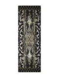 Pierre-Louis Mascia geometric-pattern silk scarf - Black