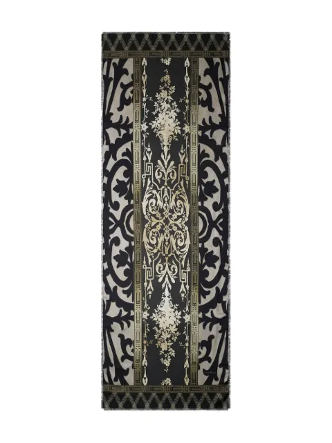 Pierre-Louis Mascia geometric-pattern silk scarf