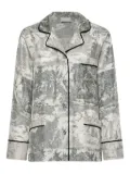 Pierre-Louis Mascia landscape-print shirt - Grey