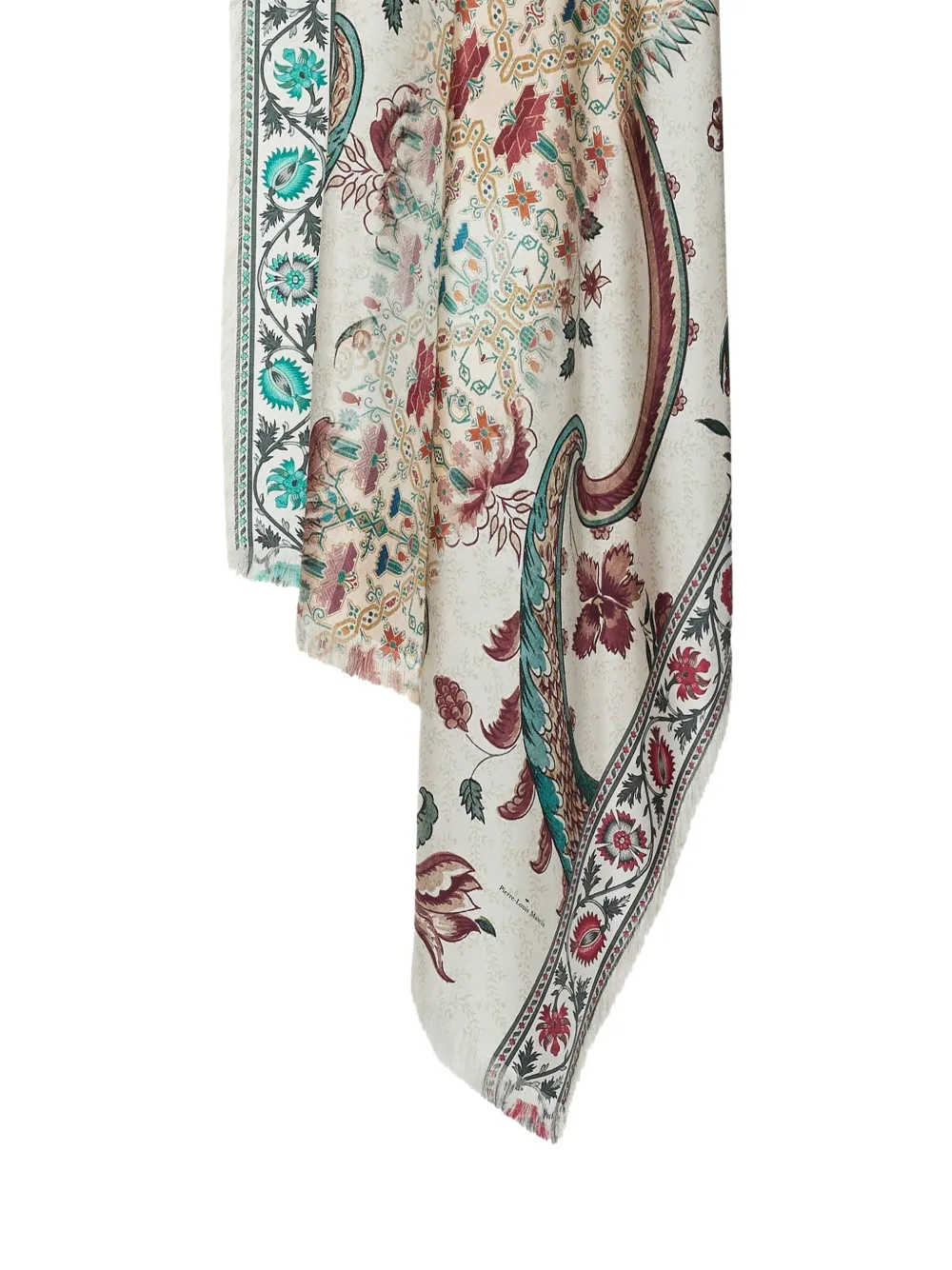 Pierre-Louis Mascia paisley-floral print scarf | Women | Image 2