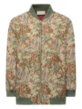 Pierre-Louis Mascia floral tapestry bomber jacket - Neutrals