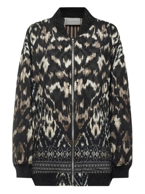 Pierre-Louis Mascia ikat-pattern bomber jacket
