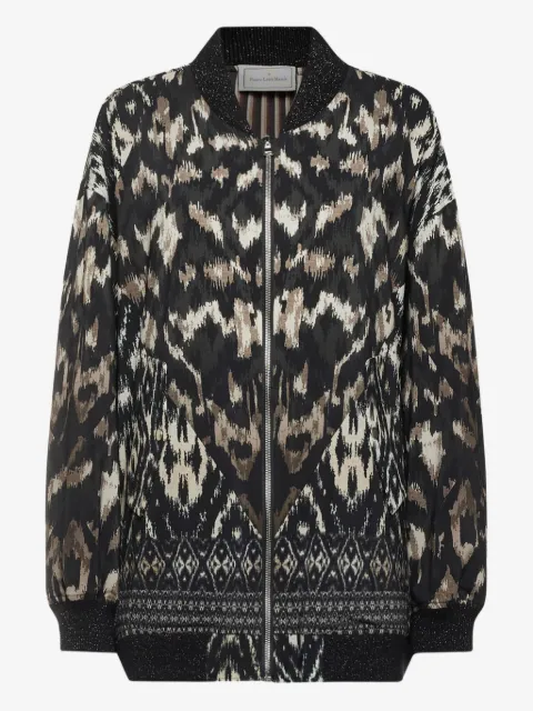 Pierre-Louis Mascia ikat-pattern bomber jacket