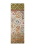Pierre-Louis Mascia floral-pattern silk scarf - Green