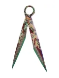 Pierre-Louis Mascia geometric-pattern silk scarf - Neutrals