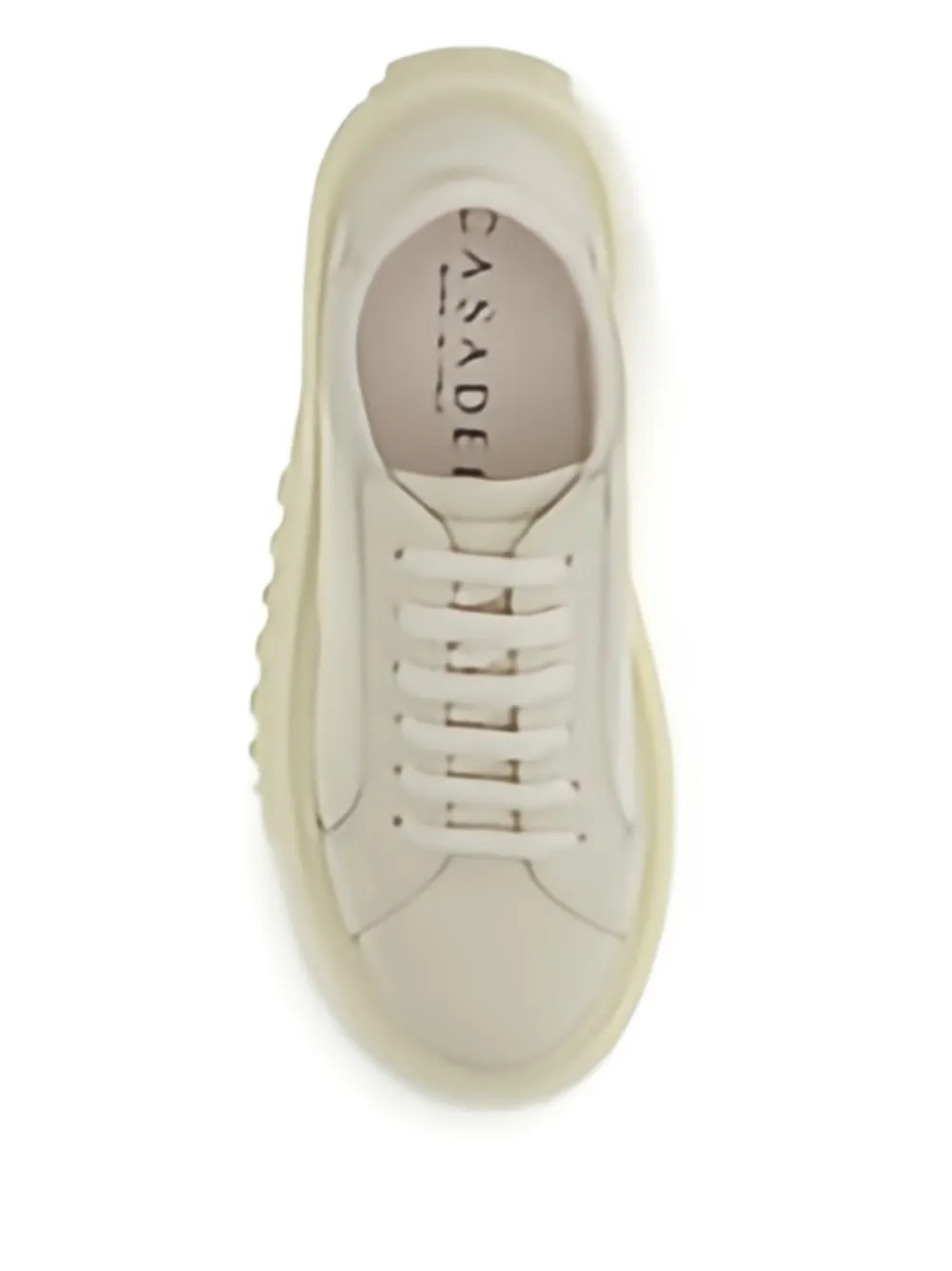 Casadei Nexus Florence sneakers met plateauzool Beige