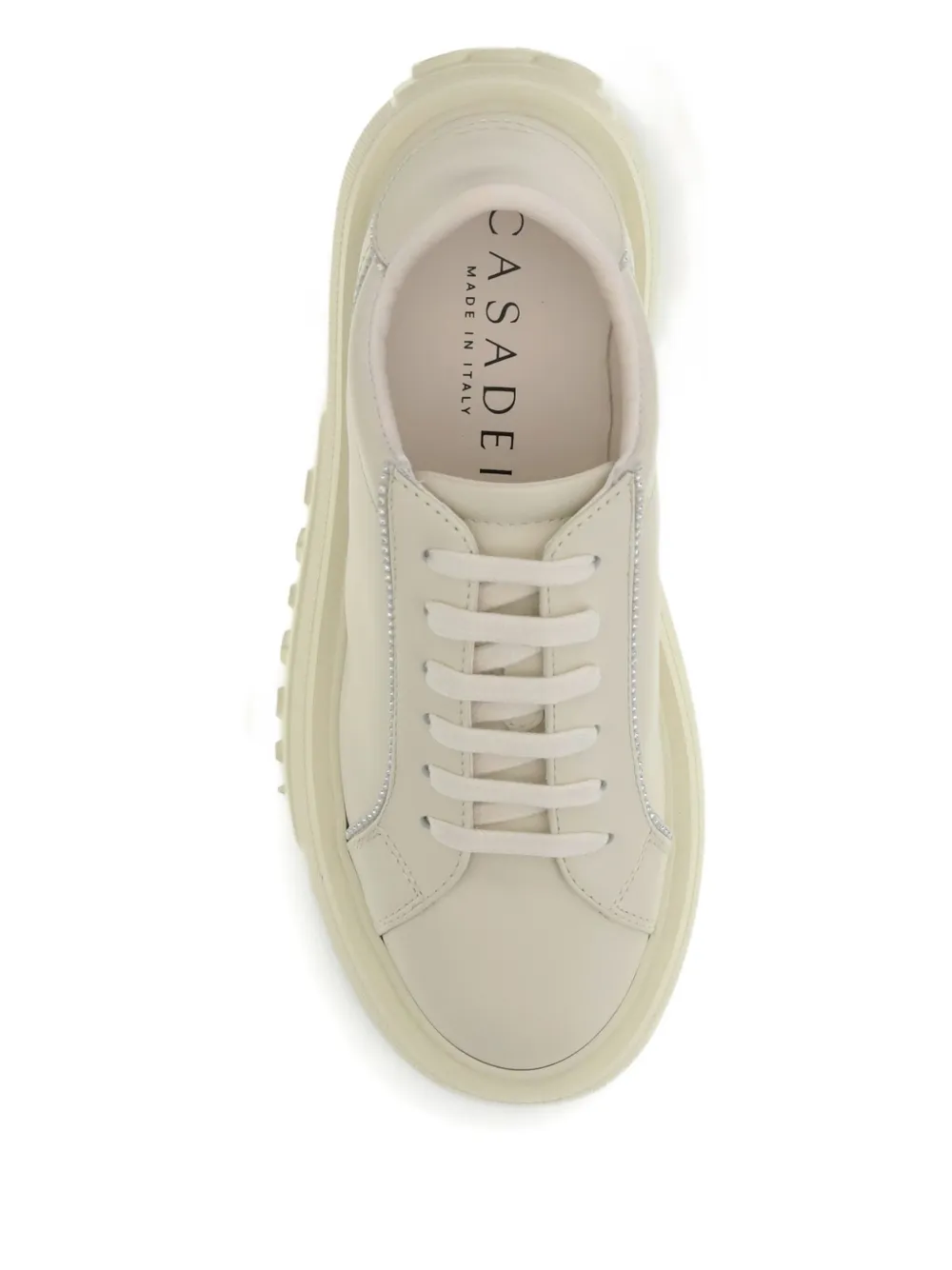 Casadei Nexus Florence Platform Sneakers In Neutral