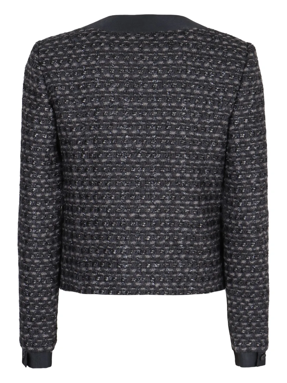 Emporio Armani cuffed tweed jacket | Tweed Jackets | Image 2