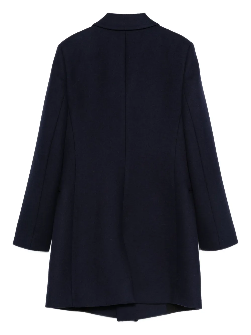Balenciaga Pre-Owned 2000s mantel met dubbele rij knopen - Blauw