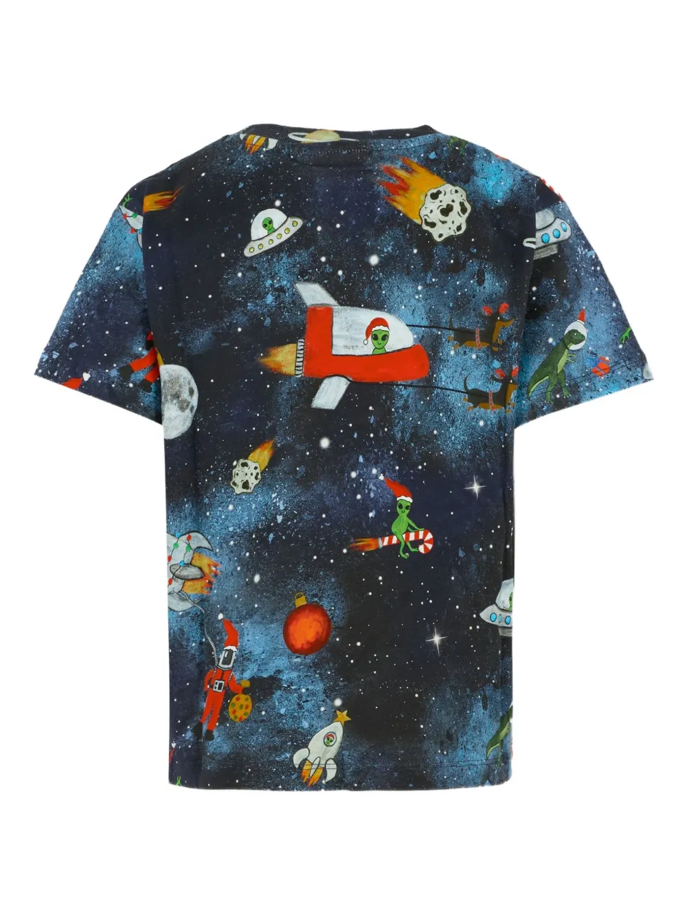 Molo space-print short-sleeve T-shirt | Boys T-Shirts | Image 2