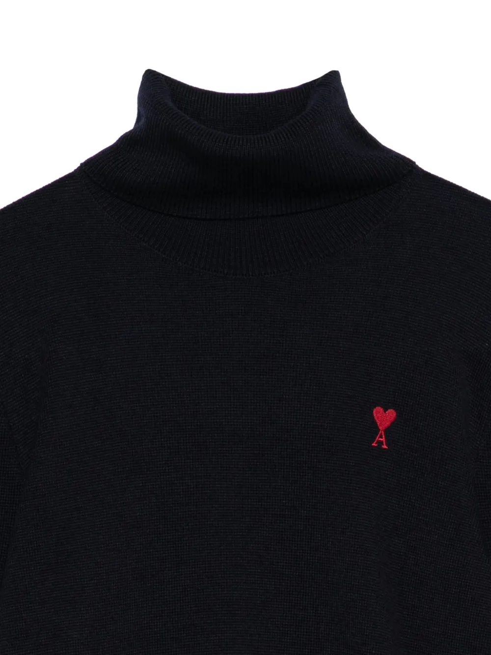 AMI Paris Coltrui met hart-logo Zwart