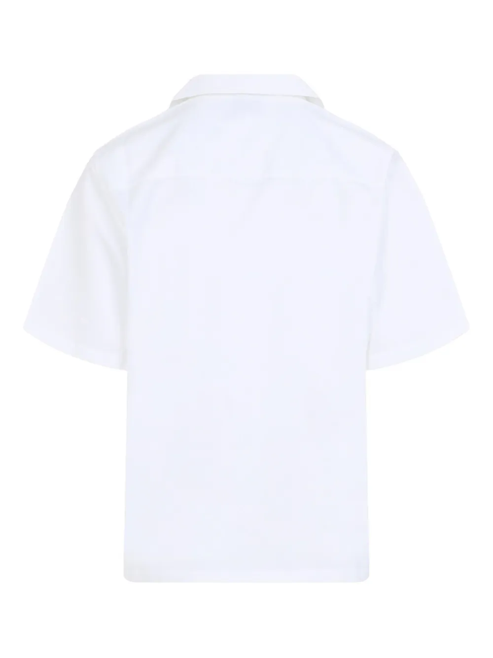 Casablanca Overhemd met geborduurd logo - Wit