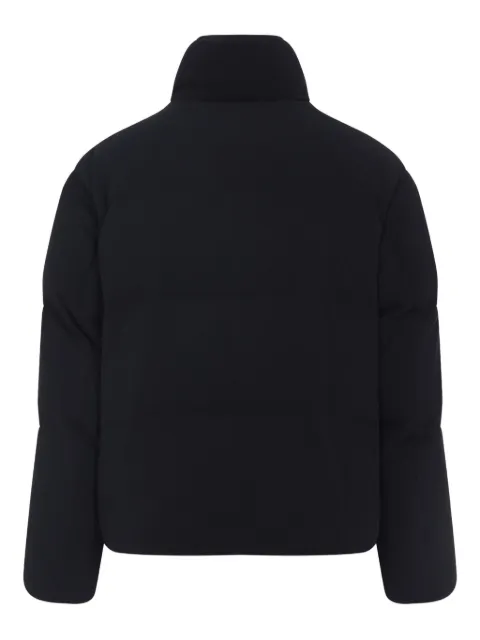 Giorgio Armani high-neck quilted jacket