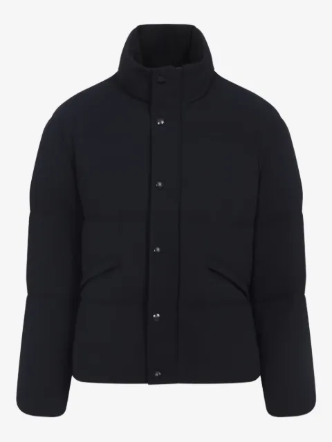 Giorgio Armani chamarra capitonada con cuello de tortuga