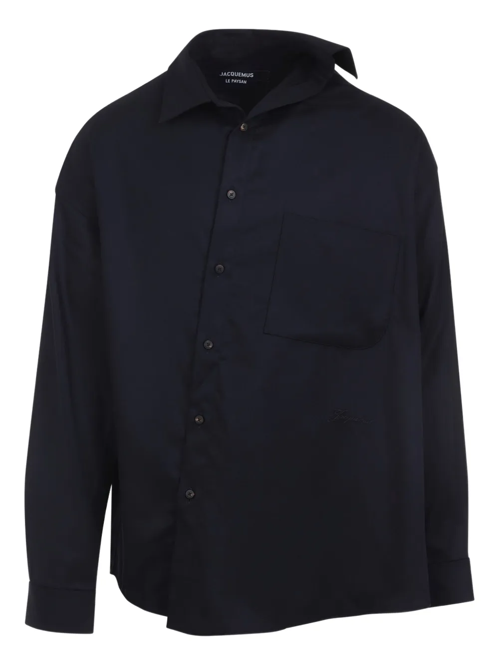 Jacquemus asymmetric shirt | Blue | Image 1