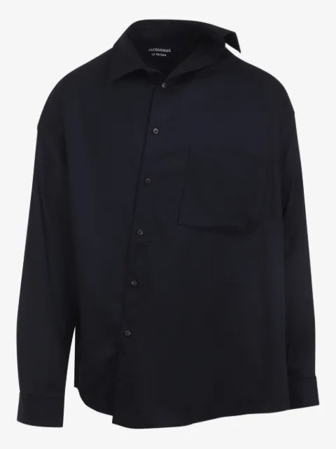 Jacquemus camisa asimétrica