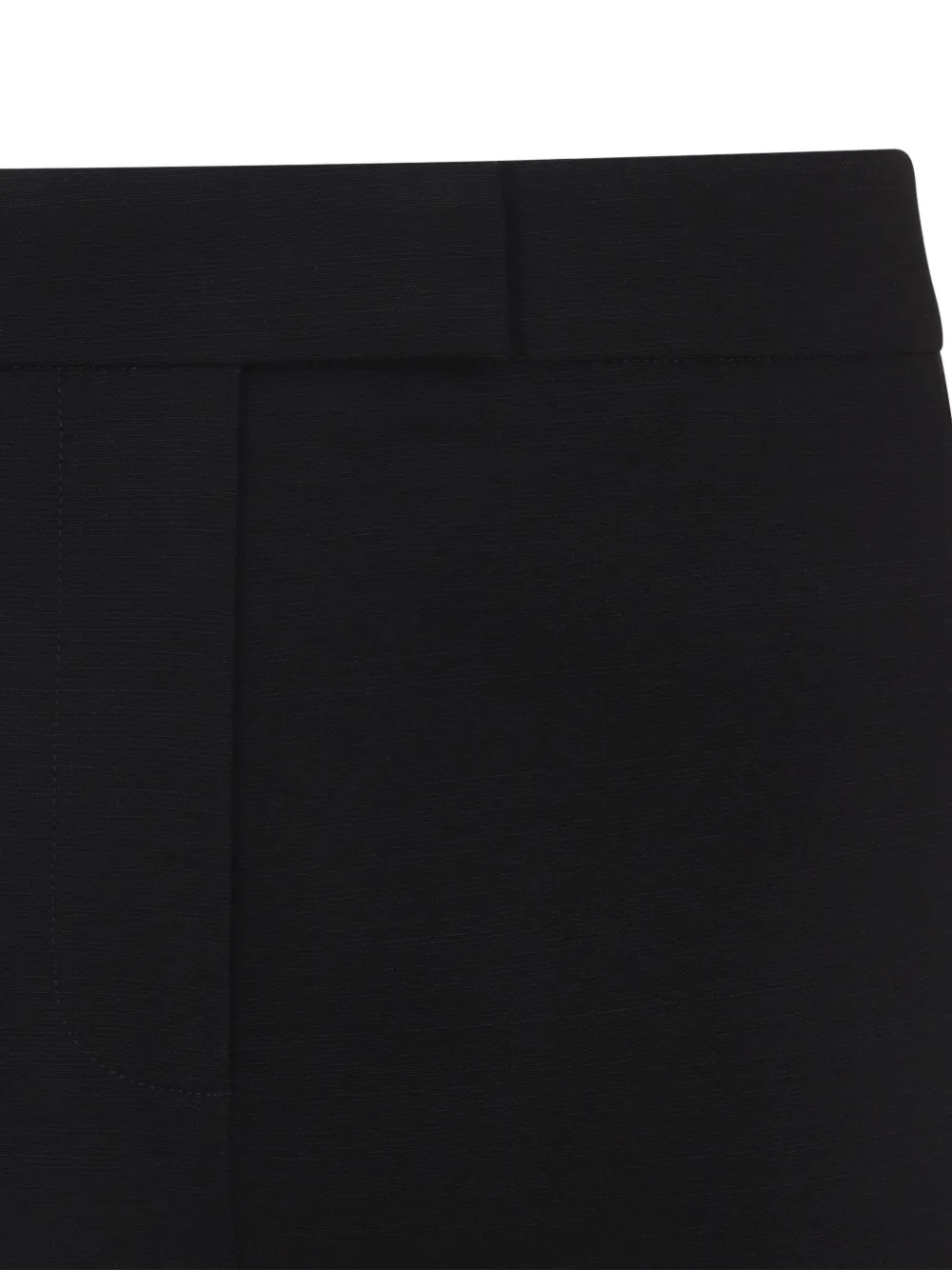 KHAITE straight-leg trousers - Zwart