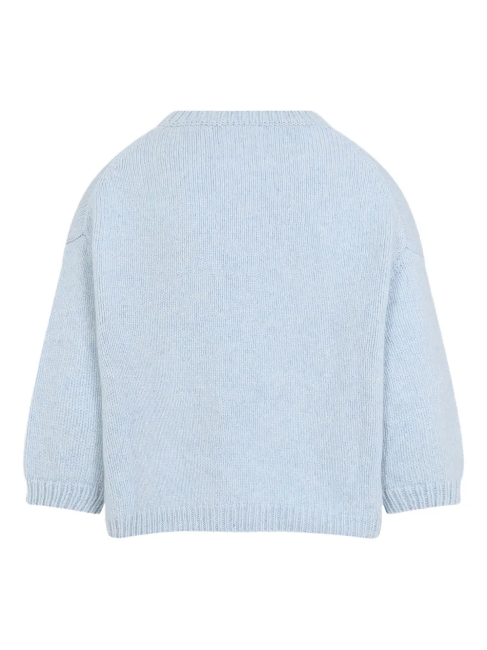 KHAITE cashmere sweater - ブルー KHAITE cashmere sweater - ブルー
