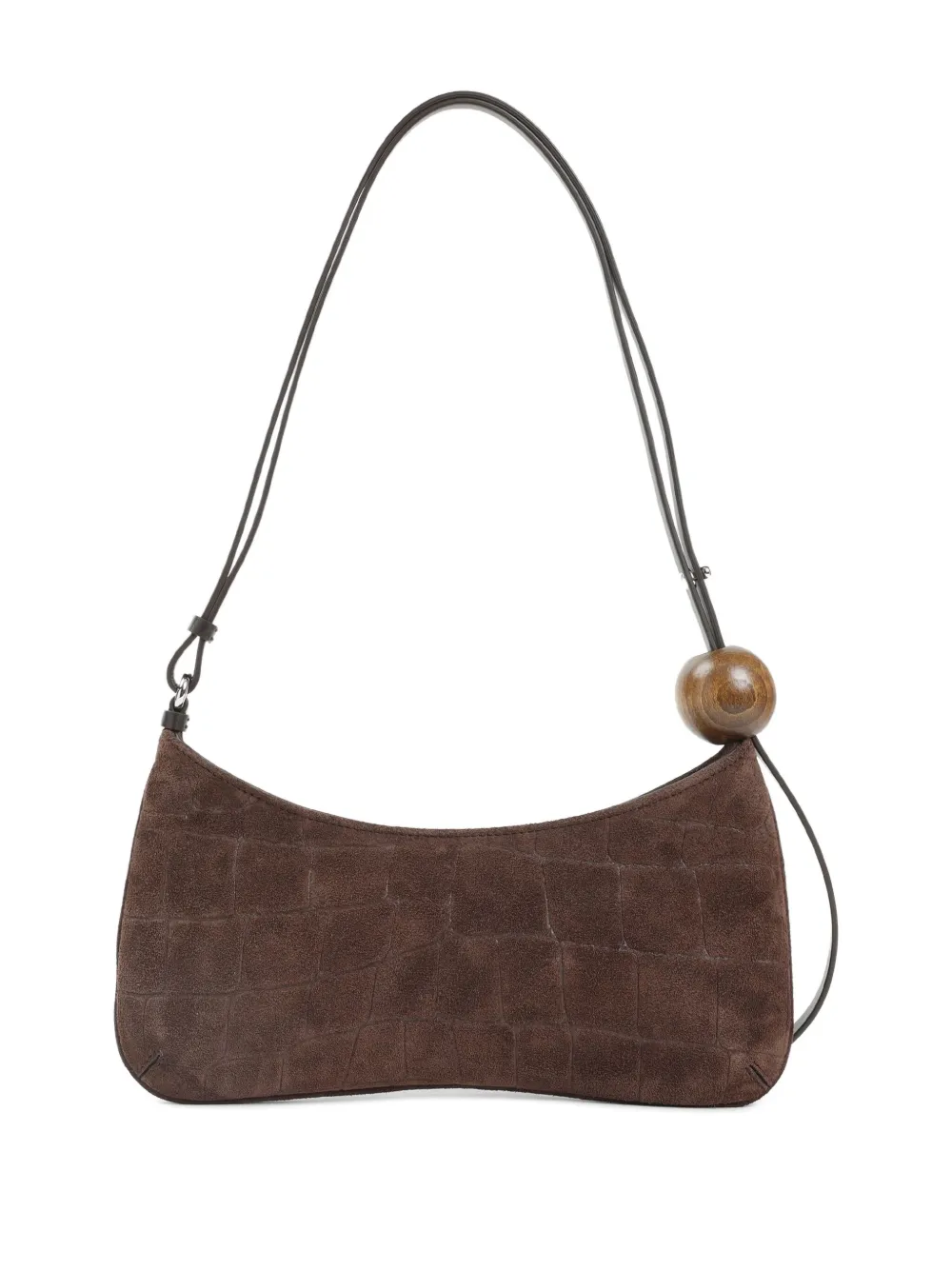 Jacquemus The Pearl Kiss crocodile-effect shoulder bag | Image 2