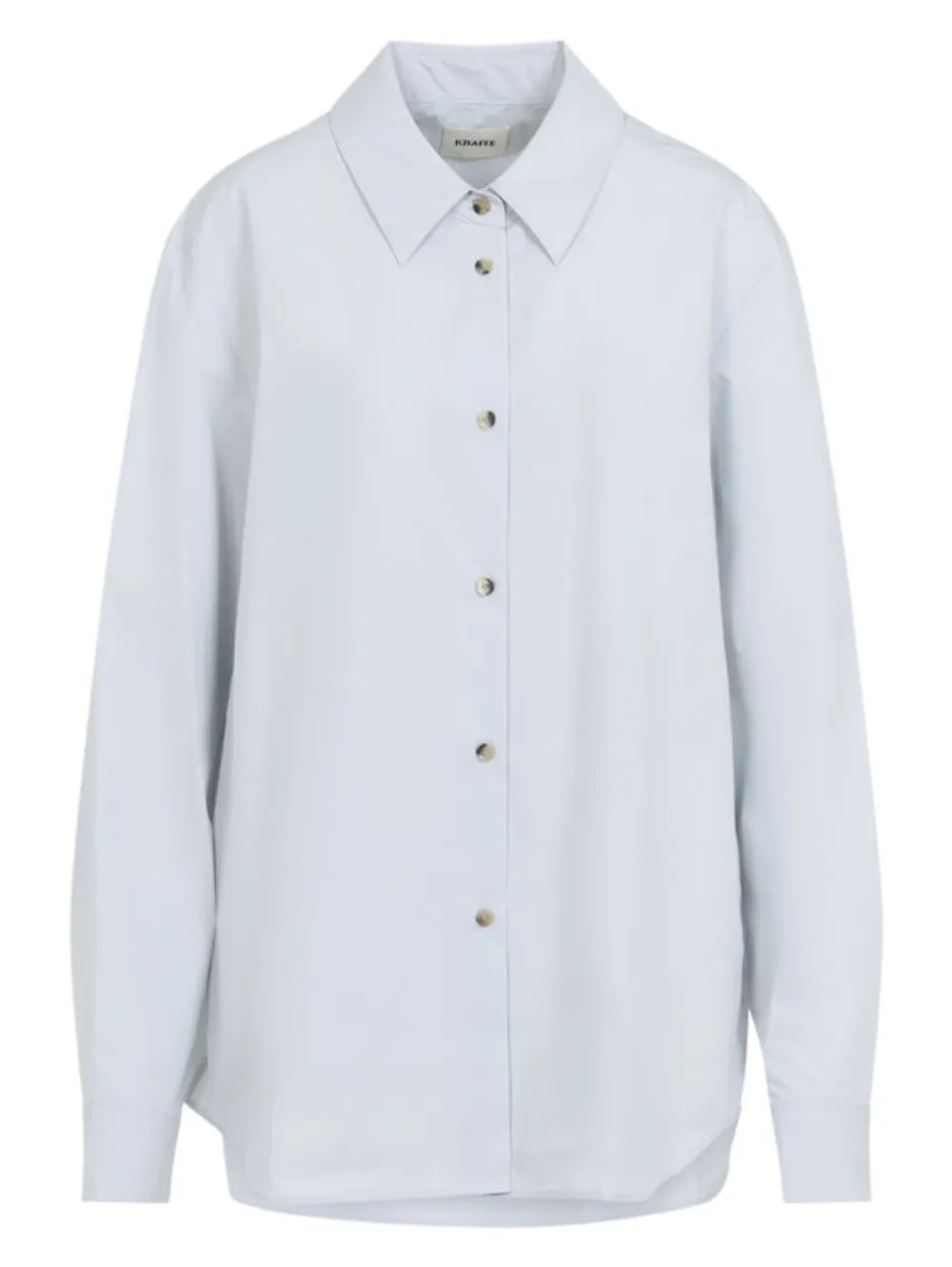 KHAITE Katoenen blouse - Blauw