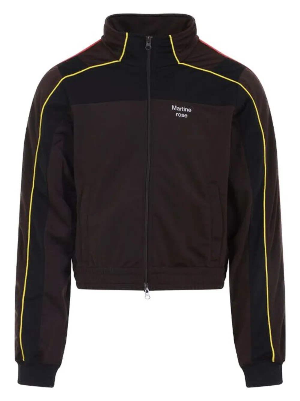 Martine Rose panelled track jacket | Black | Image 1