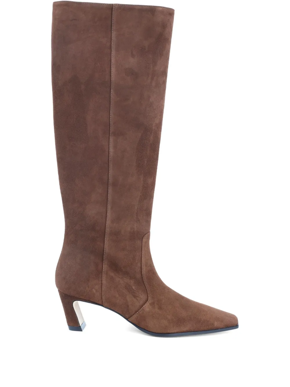 Stuart Weitzman 50mm suede knee-high boots - ブラウン Stuart Weitzman 50mm suede knee-high boots - ブラウン