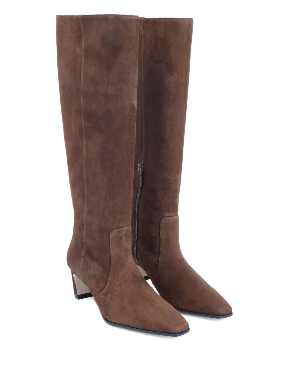 Stuart Weitzman 50mm suede knee-high boots Brown