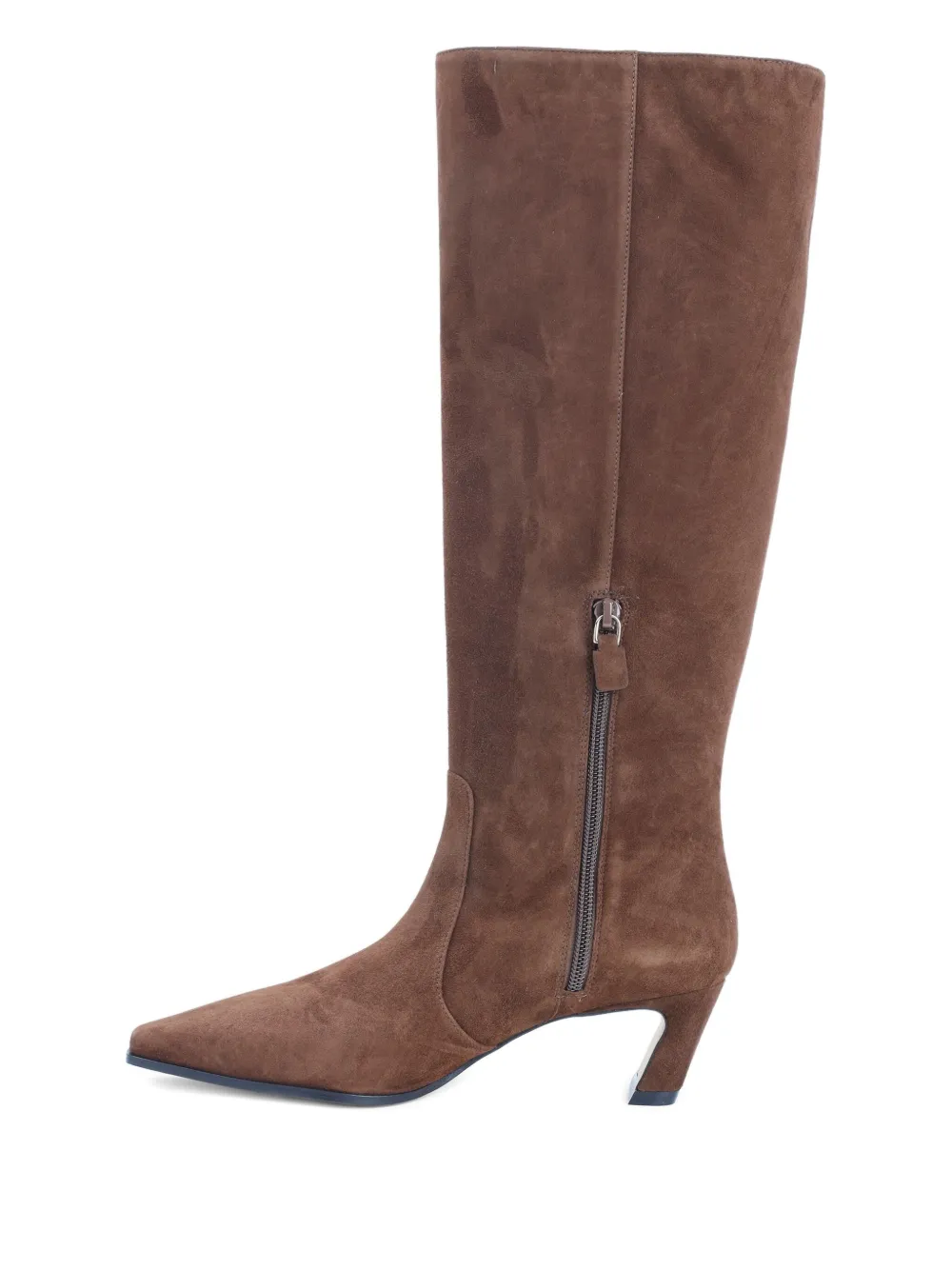 Stuart Weitzman 50mm suede knee-high boots Brown