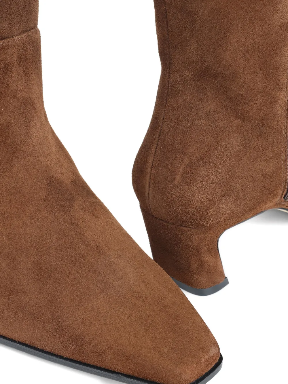 Stuart Weitzman 50mm suede knee-high boots Brown